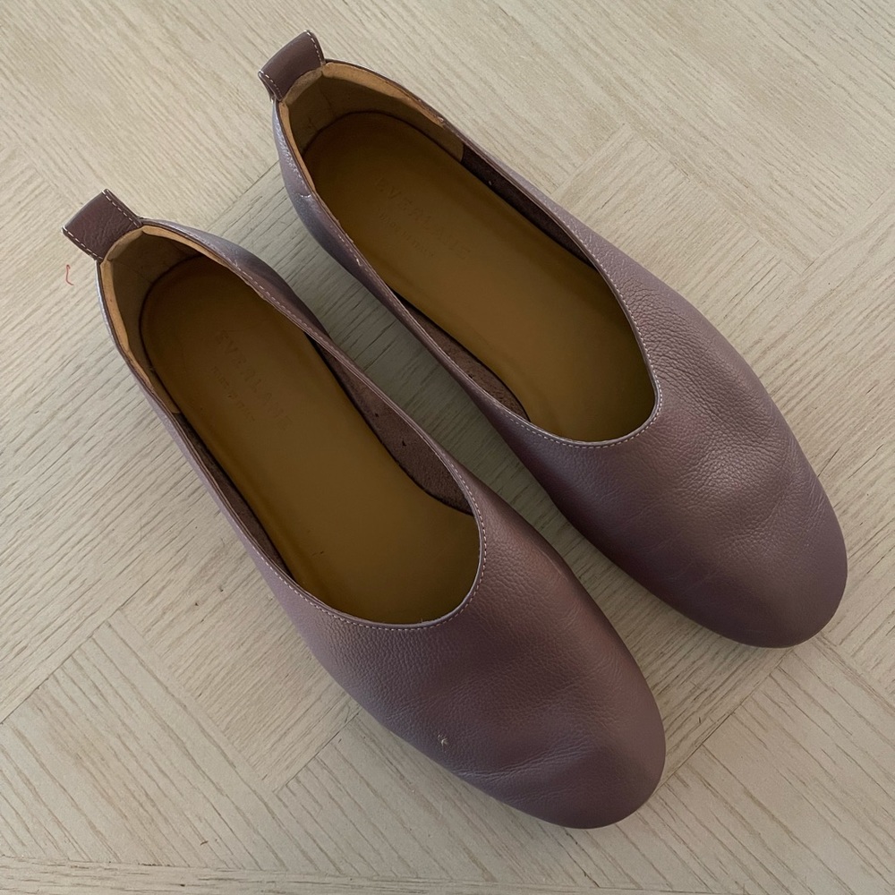 Everlane Italian Leather Day Glove/Mauve